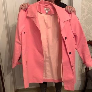 Light Pink Trench Coat